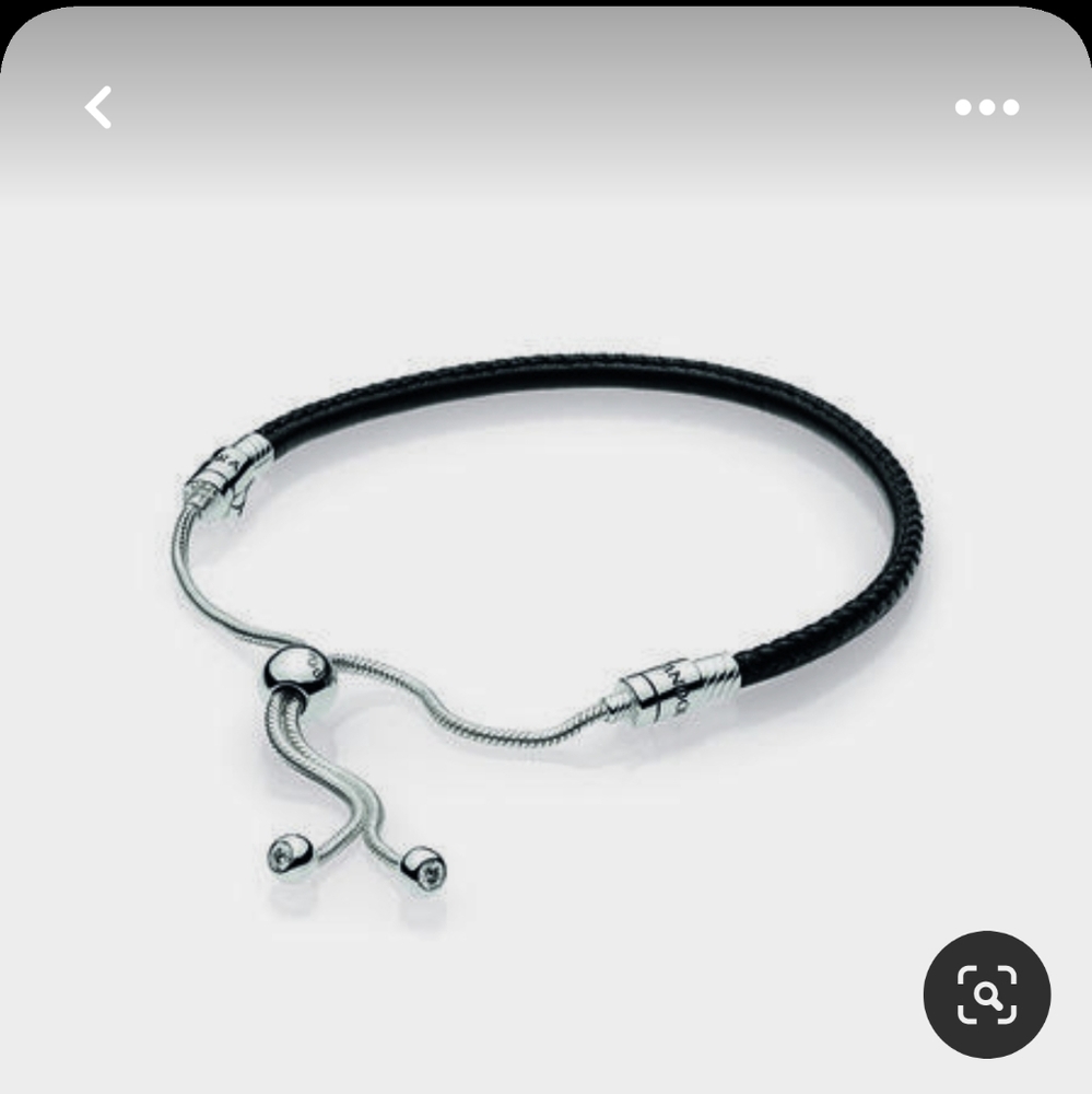 Authentic Pandora Leather Bracelet